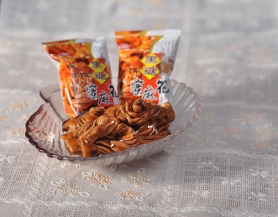 黑糖蜜麻花 散装糕点中的蜜意经典，休闲食品招商新宠